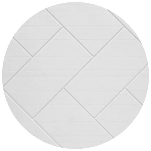 Textured White Herringbone shower tile color